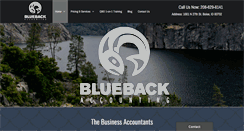 Desktop Screenshot of bluebackaccounting.com